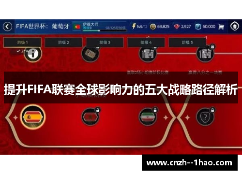 提升FIFA联赛全球影响力的五大战略路径解析 提升FIFA联赛全球影响力的五大战略路径解析
