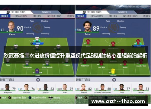 欧冠赛场二次进攻价值提升重塑现代足球制胜核心逻辑前沿解析 欧冠赛场二次进攻价值提升重塑现代足球制胜核心逻辑前沿解析